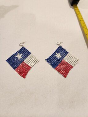 Texas Flag Earrings
